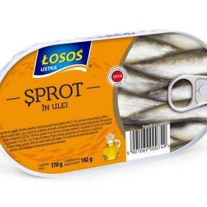 Sprot in ulei, Losos, 170g