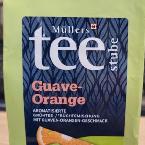 Ceai verde cu guava si portocale Müllers 150g