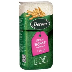 Deroni orez gourmet basmati 1Kg