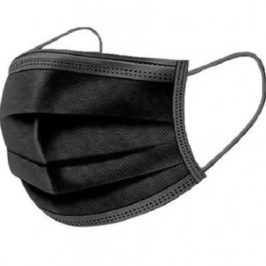 SET 50 bucăți maști faciale negre, de unică folosință, 3 straturi