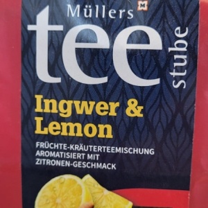 Ceai fructe aromat cu lamaie si ghimbir Müllers 125g