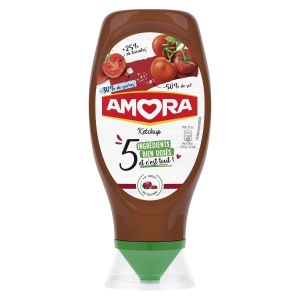 KETCHUP AMORA 5 INGREDIENTE 468.G