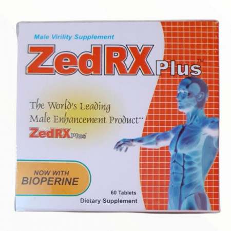 ZedRX Plus™ - Penis Enlargement Pills - One Box - (60 Tablets)