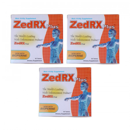 ZedRX Plus™ - Penis Enlargement Pills - 3 Boxes