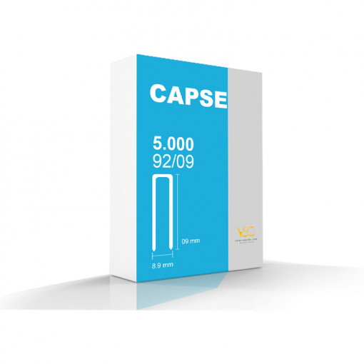 Capse prinse in benzi tip U92/09 (5000 buc/cutie)