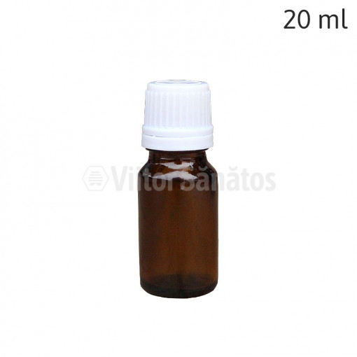 Sticlute 20 ml cu picurator si capac (buc)