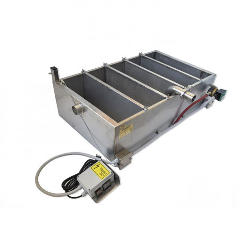 Filtru miere orizontal cu 5 compartimente incalzite Konigin
