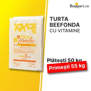 Turta BeeFonda cu vitamine (pachet 50+5 gratis)