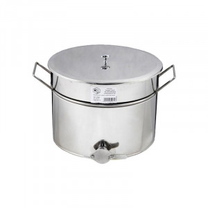 Maturator inox 30 L cu canea inox si manere Lyson
