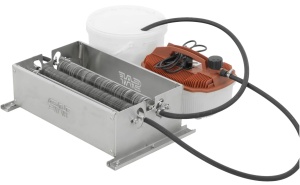 Masina descapacit cu discuri, generator de aburi si banc 75 cm Optima