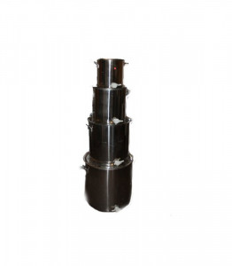 Maturator inox 50 L cu canea inox si sita strecurator Lyson