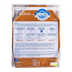 Turta cu Ultra Bee pentru Stimularea Matcilor Apiboost