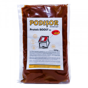 Turta Podisor Proteic Boost cu Hive Alive 500g (la bax 30 buc)