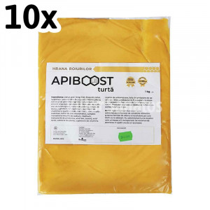 Turta cu Ultra Bee pentru Hrana Roiurilor Apiboost (la bax 15 buc)