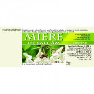 Set Etichete miere salcam
