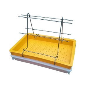 Tava descapacit 5 cm plastic, filtru plastic, suport rame