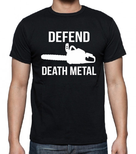 Тениска - Defend Death Metal