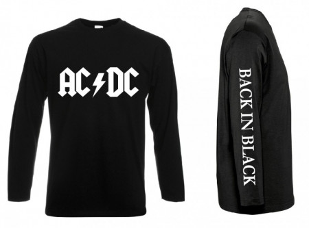 Тениска с дълъг ръкав - AC DC