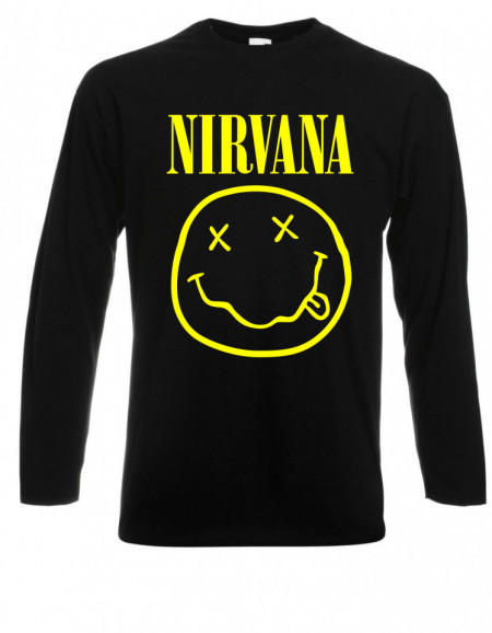 Тениска с дълъг ръкав - NIRVANA - Img 2