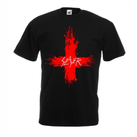Тениска - Slayer - Cross