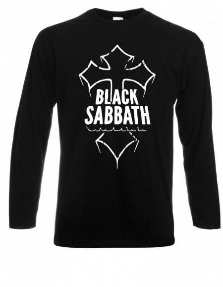 Тениска с дълъг ръкав - Black Sabbath - - Img 2