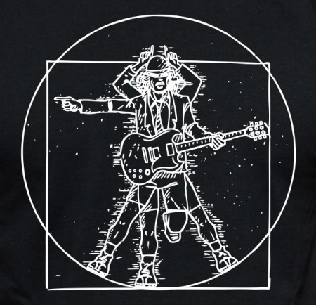 Тениска - Angus Young - Virtuvian - Img 2