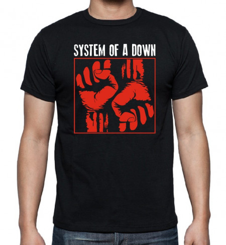 Тениска - System Of A Down - Fists