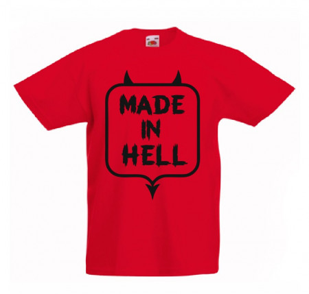 Детска тениска - Made In Hell - Img 2
