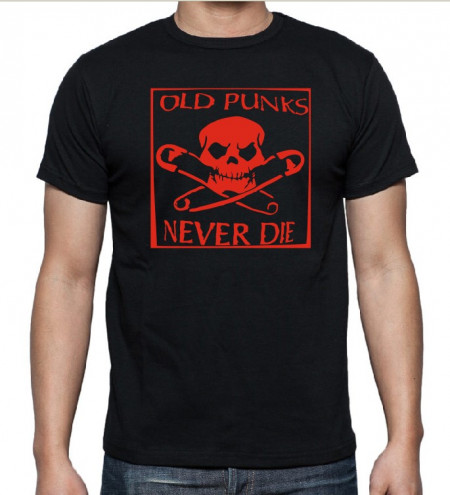Тениска - Old Punks Never Die