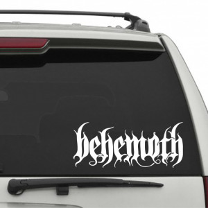 Стикер за автомобил - Behemoth - Img 2