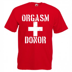 Тениска - Orgasm Donor - Img 2