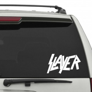 Стикер за автомобил - Slayer - Img 2