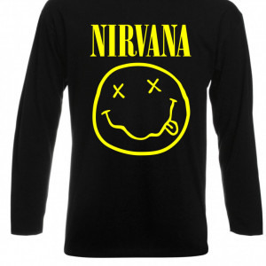 Тениска с дълъг ръкав - NIRVANA - Img 2