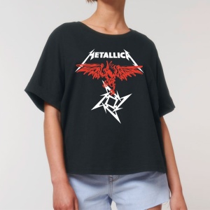 Дамска тениска - Metallica - (oversize)