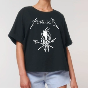 Дамска тениска - Metallica - (oversize)