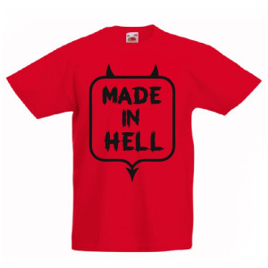 Детска тениска - Made In Hell - Img 2