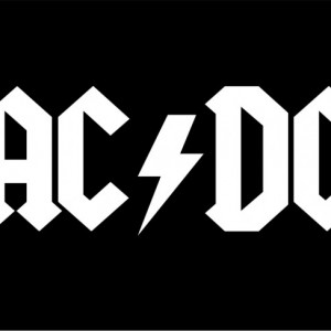 Стикер за автомобил - AC/DC