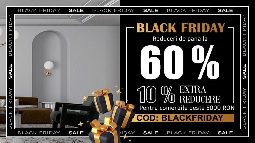Black Friday 2025 la Integral Casa - Reduceri la mii de corpuri de iluminat
