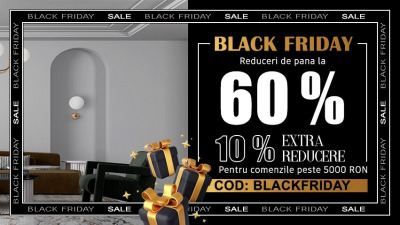 Black Friday 2025 la Integral Casa - Reduceri la mii de corpuri de iluminat