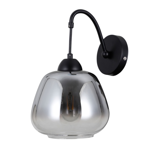 Aplica perete Felis Negru 1 x E27