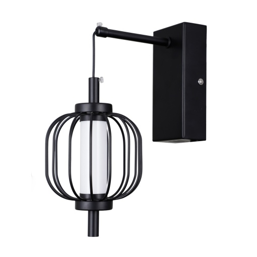 Aplica perete Pedro Negru chrom 1 x LED