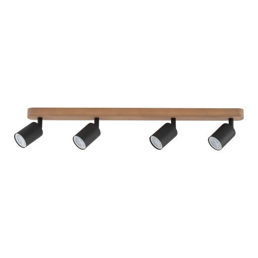 Plafoniera/ Aplica perete Bej Negru 4xGU10 TOP 3293TK