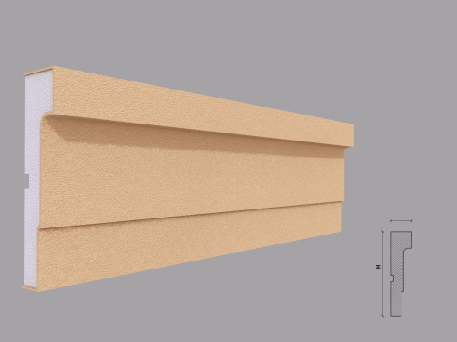 Ancadrament fereastra exterior FP112 dimensiuni 140x35x2000mm
