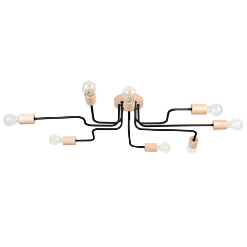 Candelabru TIMBO 8 Negru