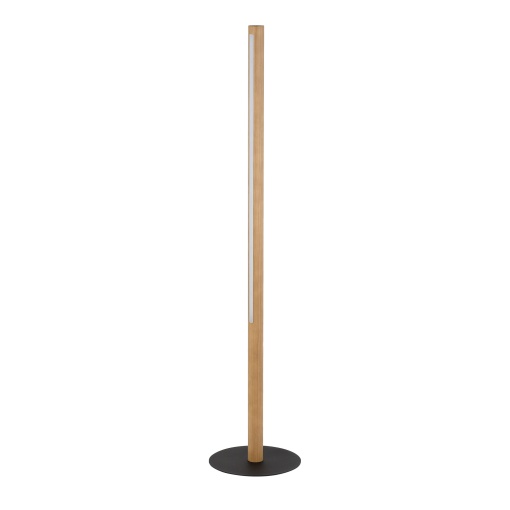 Lampadar Bej Negru 1xLED 30W ROLLO 1409TK