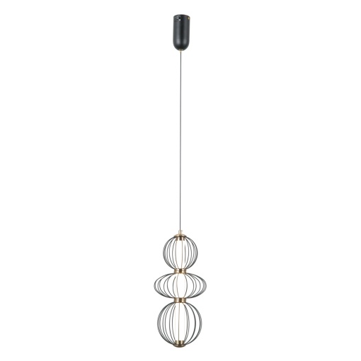 Pendul Rabel Negru 3 x LED