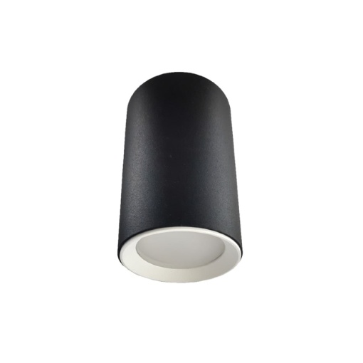 Spot aplicat Manacor 9 cm Negru - Alb 1xGU10