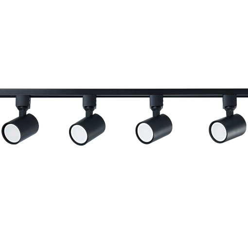 Spoturi pe sina Snow SET 3F Negru 4xGU10
