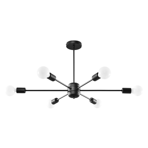 Candelabru LANGO 6 Negru