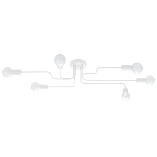 Candelabru VECTOR 6 Alb
